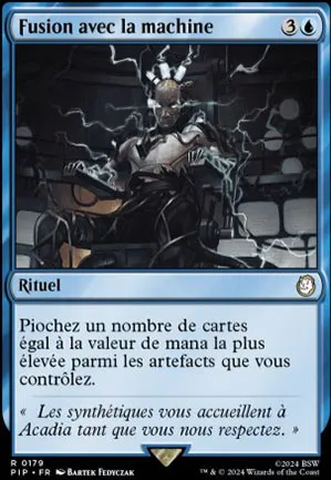 Fusion avec la machine