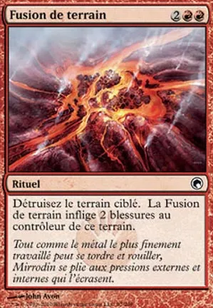 Fusion de terrain