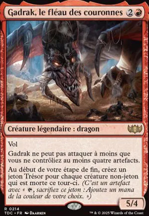 Gadrak, le fléau des couronnes