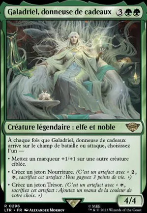 Galadriel, donneuse de cadeaux