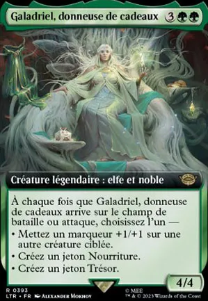 Galadriel, donneuse de cadeaux