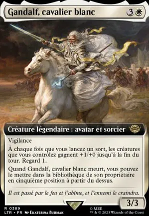 Gandalf, cavalier blanc