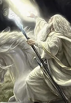 Gandalf of the Secret Fire - Art