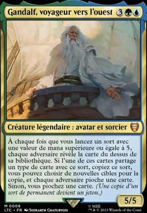 Gandalf, voyageur vers l'ouest
