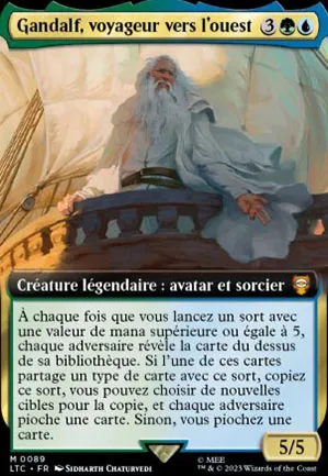 Gandalf, voyageur vers l'ouest