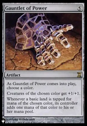 Gantelet de pouvoir