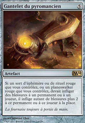 Gantelet du pyromancien