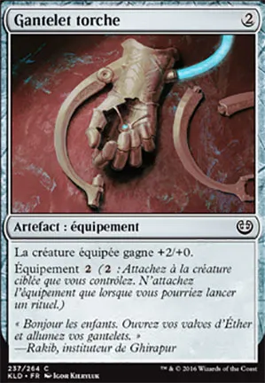 Gantelet torche
