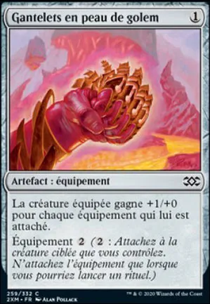 Gantelets en peau de golem