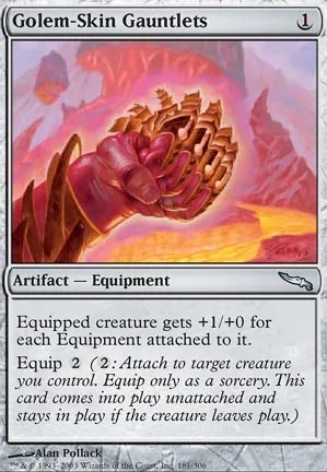 Gantelets en peau de golem