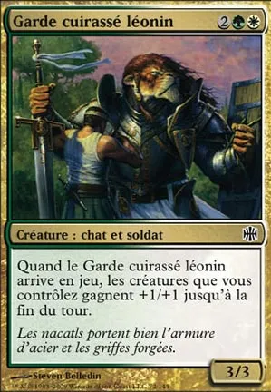 Garde cuirassé léonin