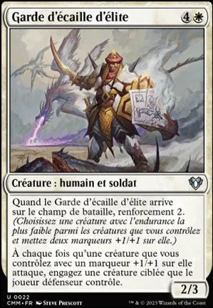 Garde d'écaille d'élite