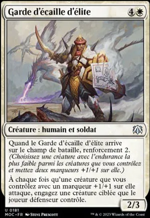 Garde d'écaille d'élite
