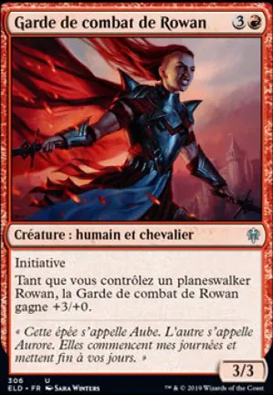 Garde de combat de Rowan