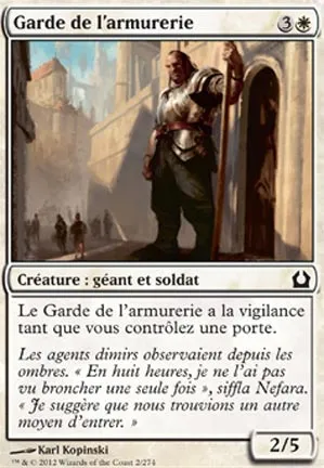 Garde de l'armurerie