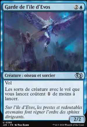 Garde de l'île d'Evos
