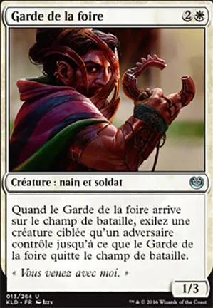Garde de la foire