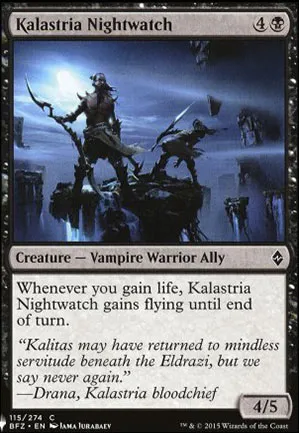 Garde de nuit des Kalastria