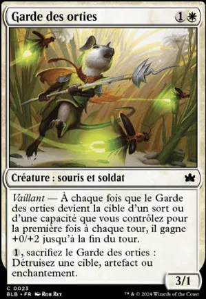 Garde des orties