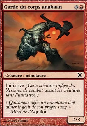 Garde du corps anabaan