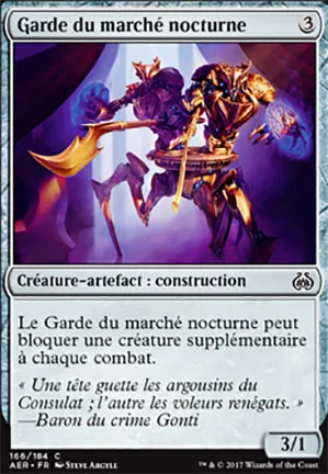 Garde du marché nocturne