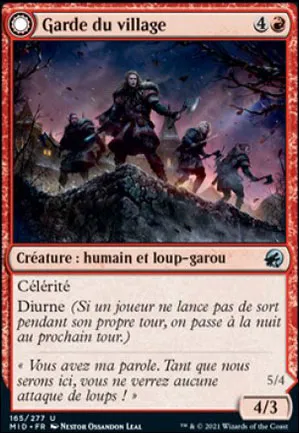 Garde du village // Écumeurs du village