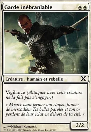 Garde inébranlable