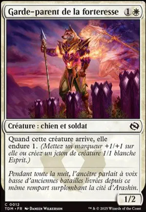 Garde-parent de la forteresse
