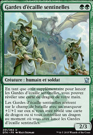 Gardes d'écaille sentinelles