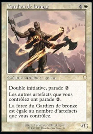 Gardien de bronze