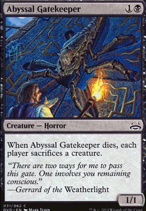Gardien de la porte des abysses