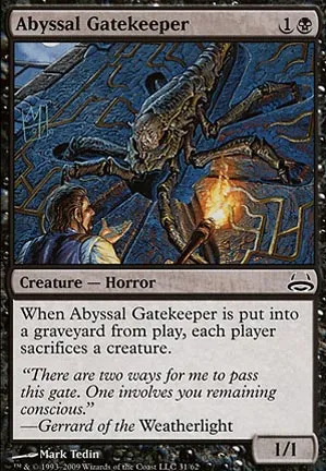 Gardien de la porte des abysses