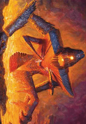 Gardien de la porte en fusion - Illustration