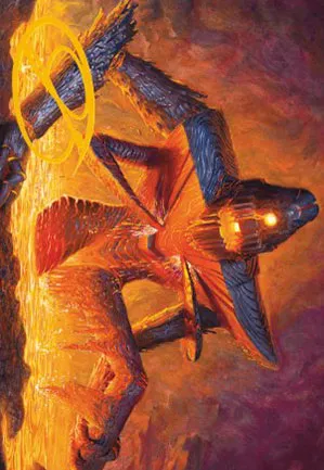 Gardien de la porte en fusion - Illustration