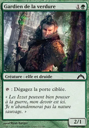 Gardien de la verdure