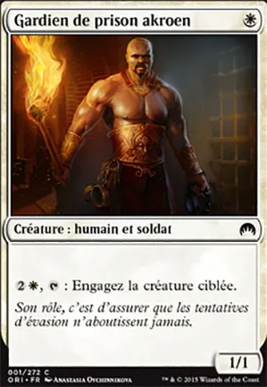 Gardien de prison akroen