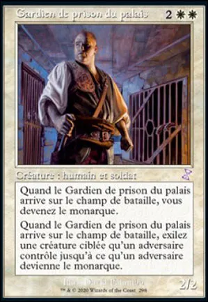 Gardien de prison du palais