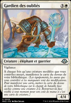 Gardien des oubliés