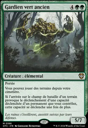 Gardien vert ancien