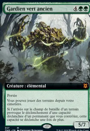 Gardien vert ancien