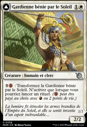 Gardienne bénie par le Soleil // Conquérante bénie par le fourneau