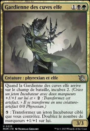 Gardienne des cuves elfe