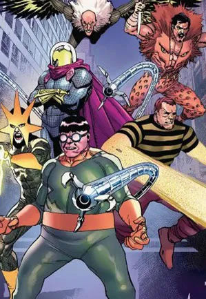 Gare aux Sinister Six ! - Illustration