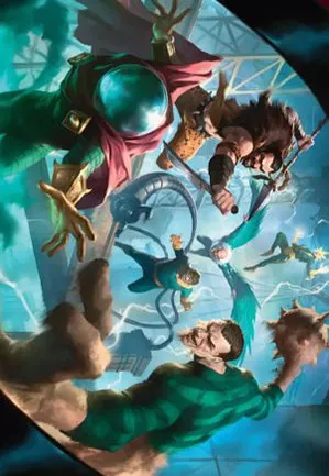 Gare aux Sinister Six ! - Illustration