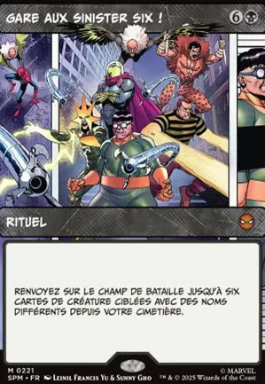 Gare aux Sinister Six !