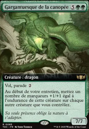 Gargantuesque de la canopée