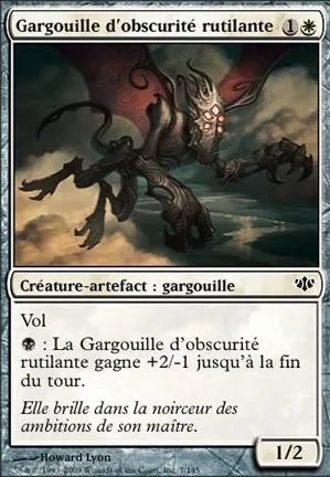 Gargouille d'obscurité rutilante