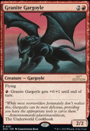Gargouille de granit