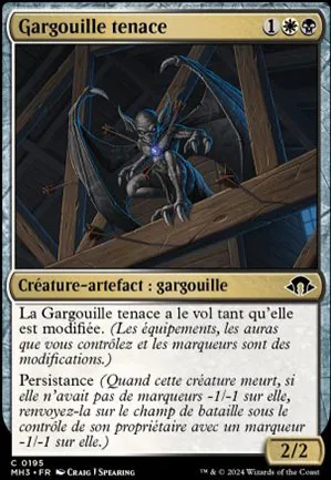 Gargouille tenace