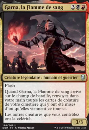 Garna, la Flamme de sang